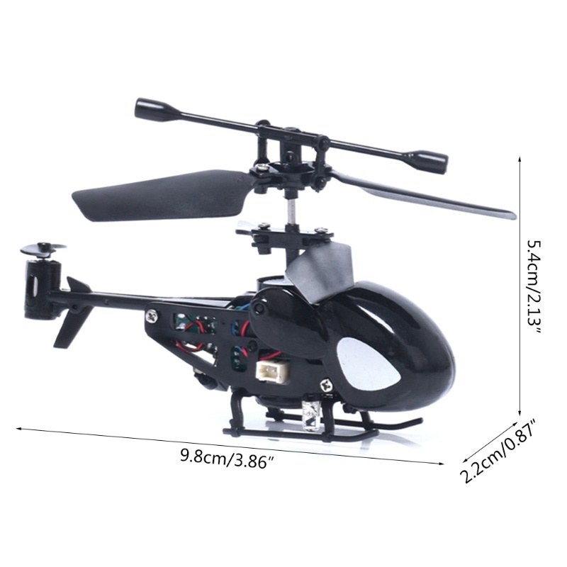 Máy Bay Trực Thăng Đồ Chơi Điều Khiển Từ Xa Linh Hoạt WMMB 2CH RC Cho Bé Trai