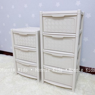 TỦ NHỰA NGĂN KÉO 3-4 TẦNG CHO BÉ