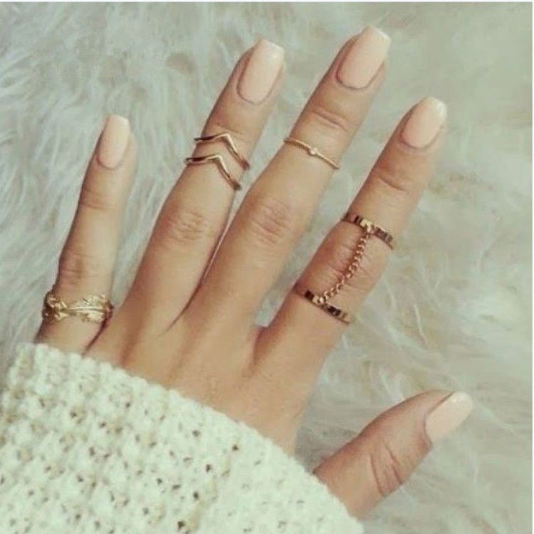 Set nhẫn bạc - R001