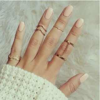 Set nhẫn bạc - r001