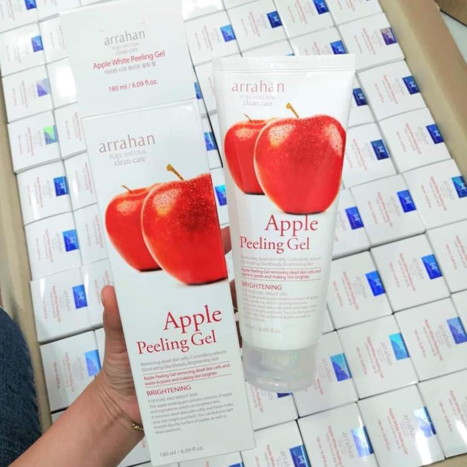 [❤️ HÀNG AUTH ❤️] Kem Tẩy da chết vị hoa quả táo - Arahan Apple White Peeling Gel 180ml