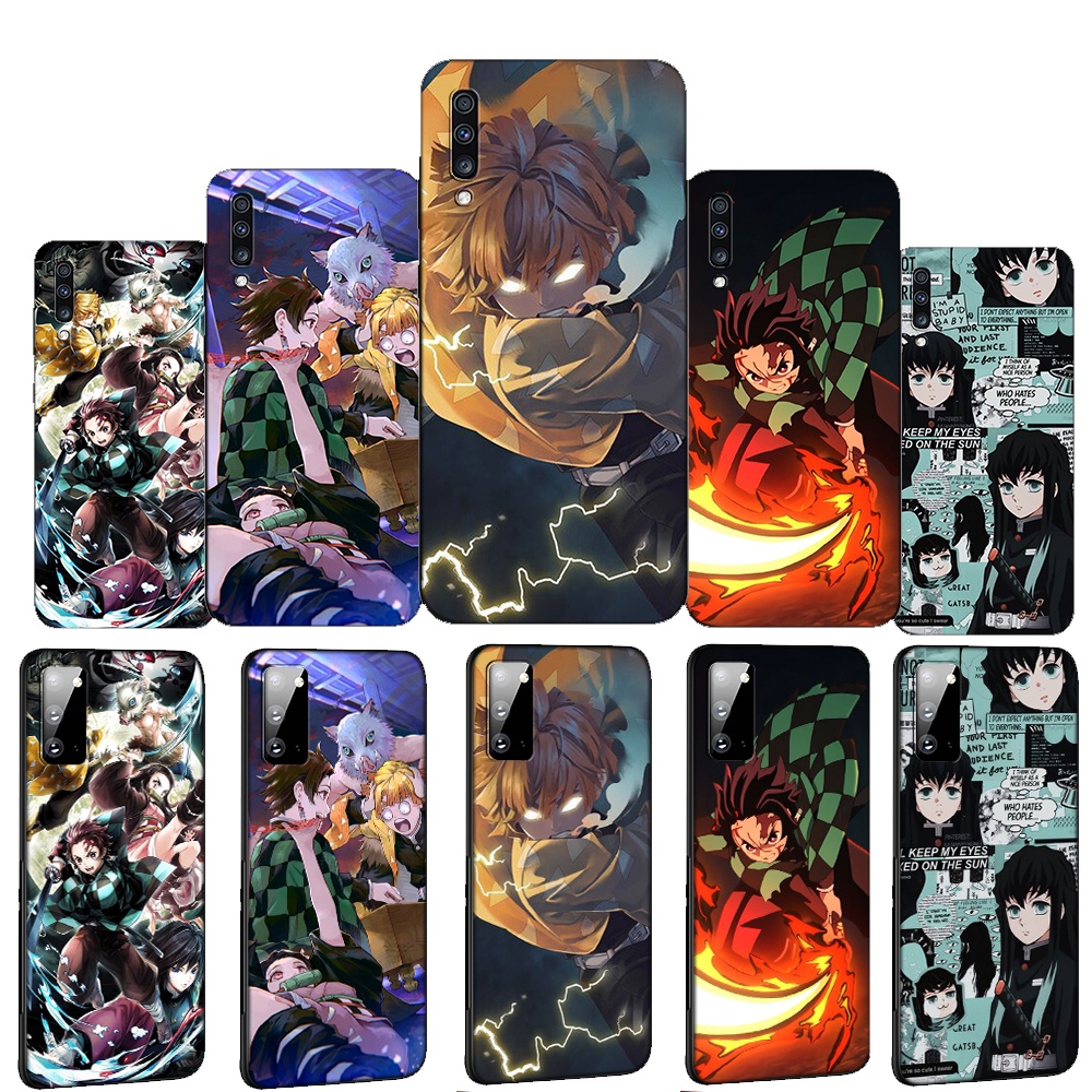 Ốp Điện Thoại Hình Anime Demon Slayer Cho OPPO A54 A91 F15 A92 A72 A52 A93 A94 R9 F1 Plus R9s Find X3 Neo C28
