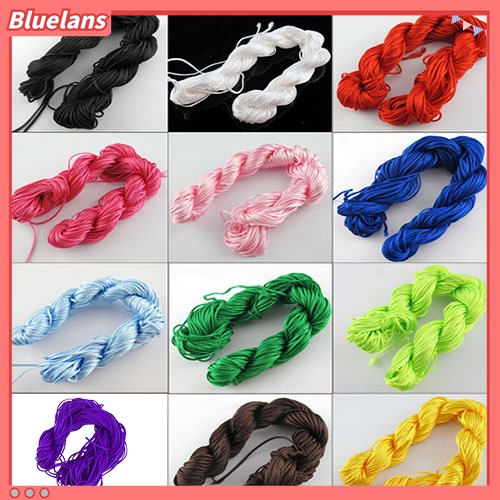 Cuộn dây nylon màu cho làm trang sức thủ công 25m