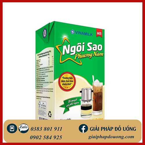 SỮA ĐẶC NGÔI SAO PHƯƠNG NAM XANH LÁ 380GR/ 1.248GR