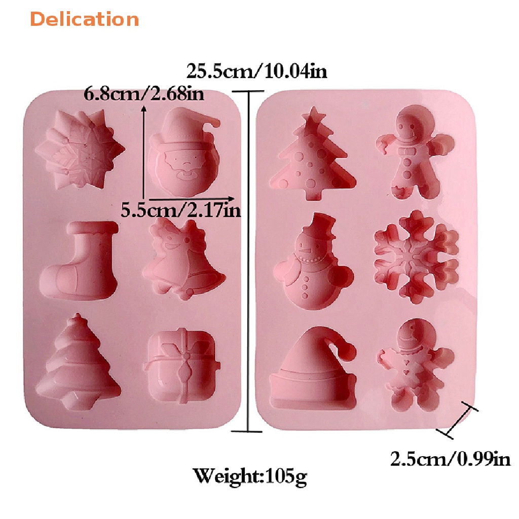Khuôn Silicone Làm Xà Phòng Hình Cây Thông Giáng Sinh