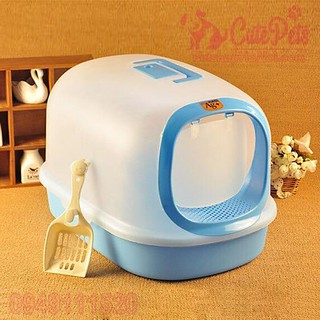 Nhà vệ sinh mèo cao cấp Ag+ - Cutepets