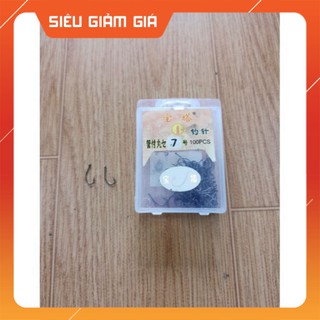 R 1 hộp lưỡi câu số 7 - lưỡi tháp vàng số 7