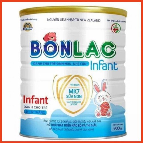 Sữa BONLAC cho trẻ sơ sinh  900gram