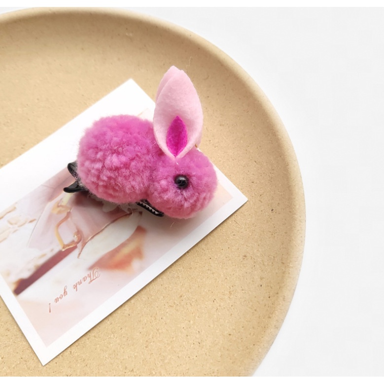 Kẹp Tóc Hình Thỏ hình Bướm hình Lá Cây Dễ Thương Cho Nữ Phong cách Hàn Quốc