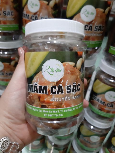 Combo 500g mắm cá linh 500g mắm cá sặc