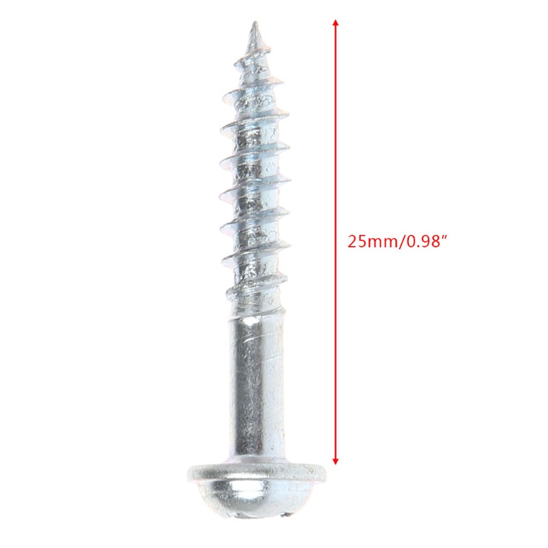 Set 100 Ốc Vít Lỗ Xiên M4-25 Độ Bền Cao Tự Cắt Bỏ Túi Tiện Dụng