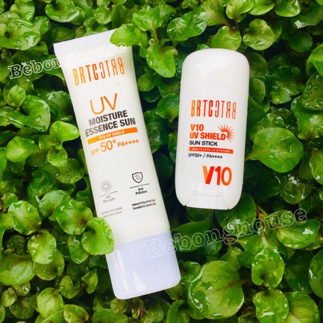 Kem Chống Nắng BRTC dạng bôi và dạng lăn V10 UV Shield Moisture SPF50+/PA++++ Hàn Quốc