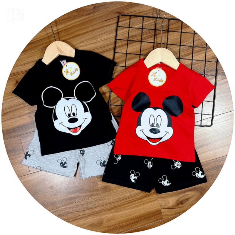 bộ mickey mặt cười cho bé