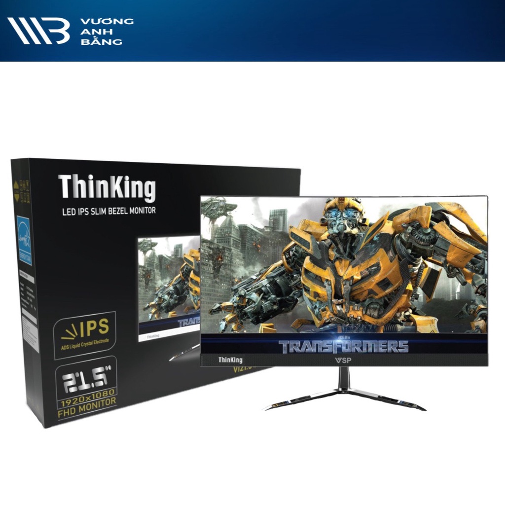 Màn hình LCD 22'' VSP Vi21.5 (IP21501S)  (IPS - VGA, HDMI, 1920x1080, 75Hz, Full Viền)- Hàng Chính Hãng