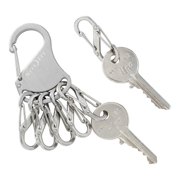 Bộ móc khóa Nite Ize keyrack steel