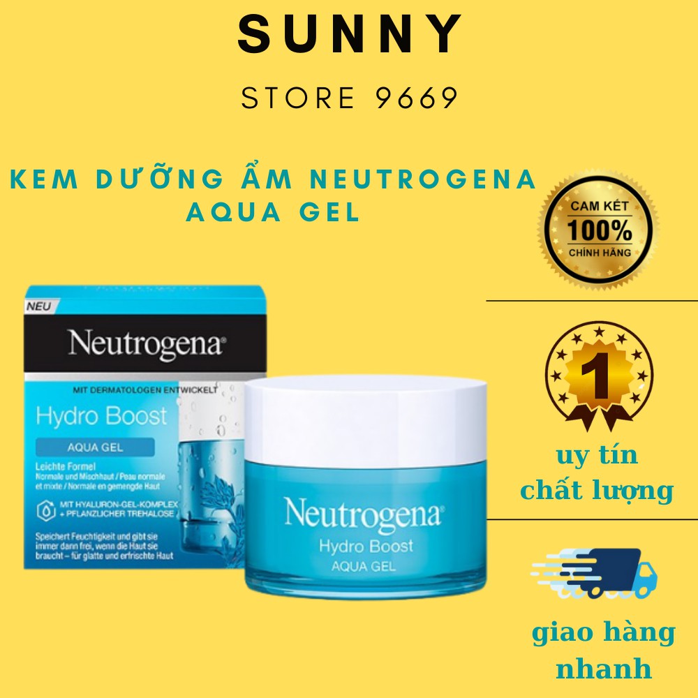 Kem dưỡng ẩm Neutrogena hydro boost aqua gel 50g chính hãng
