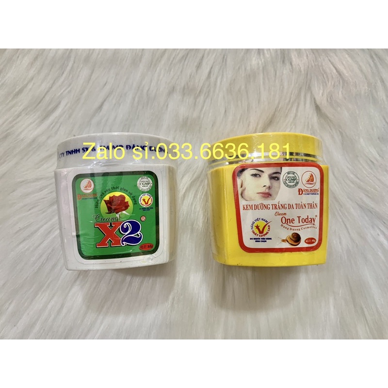 Lẻ 1 hủ kem x2 ,kem ốc sên one today body toàn thân hủ 80g