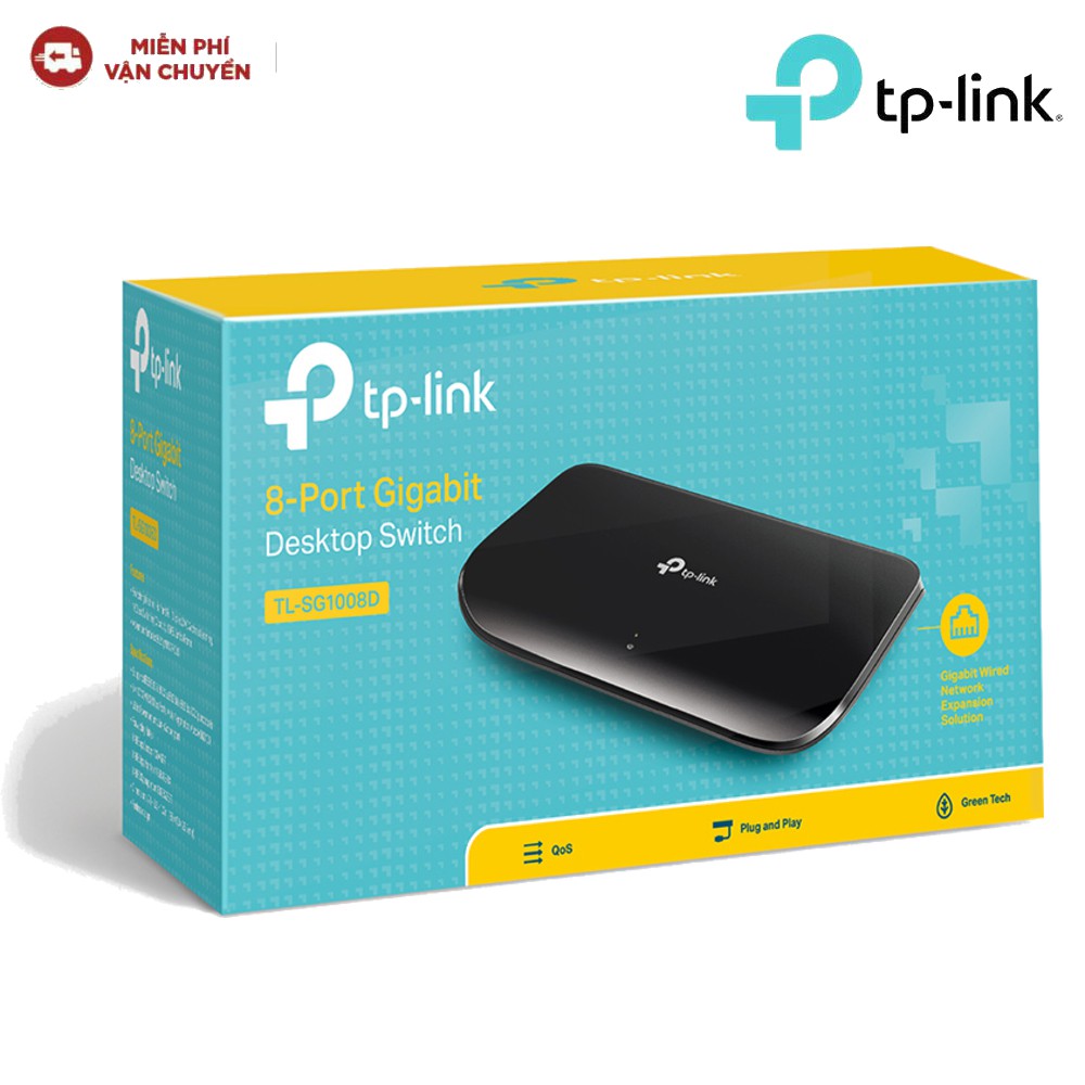 Thiết bị mạng Switch TP-Link TL-SG1008D 8-Port Gigabit