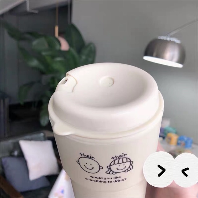 Cốc cà phê couple Hàn Quốc - Décor nhà Sò