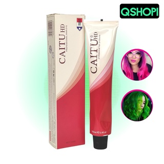 Thuốc Nhuộm Tóc Caitu HD salon Lên màu trực tiếp 100ml