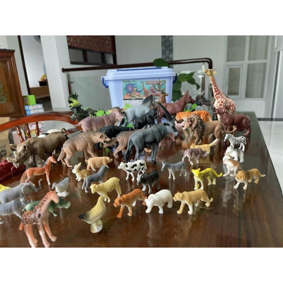 Set đồ chơi động vật 58 chi tiết ( SẴN HÀNG)