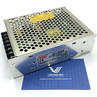 Nguồn tổ ong đôi MEANWELL D-30A 5V 12V - Kho