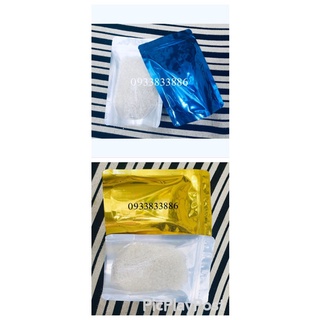 1kg "túi zip" 1 mặt trong 1 mặt màu