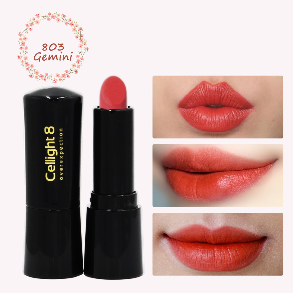 Son mini thiên nhiên không chì Cellight 8 - Fancy Lips Collection 2g | BigBuy360 - bigbuy360.vn