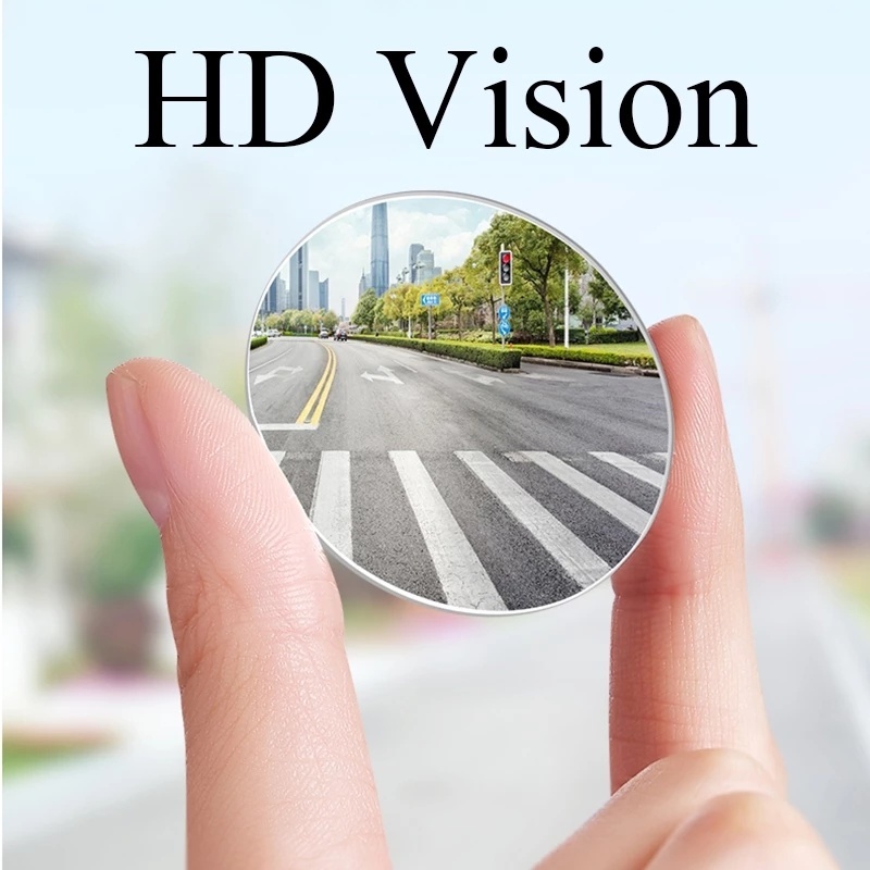 Bộ 2 Gương Cầu Lồi HD Xoay 360 Độ Cho Xe Hơi