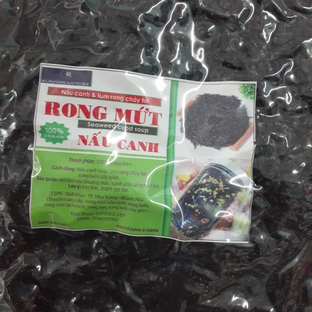 2 ký rong mứt nấu canh - rong biển khô làm cháy tỏi