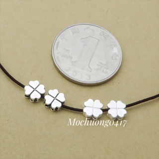 [S925] Charm bạc cỏ 4 lá may mắn - MH092 MOCHUONG JEWELRY