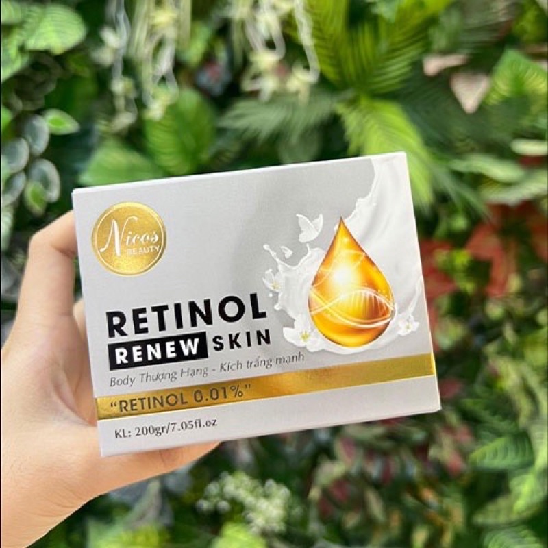 Kem Body Retinol Thượng Hạng - Thanh Nhi Nicos 200Gram