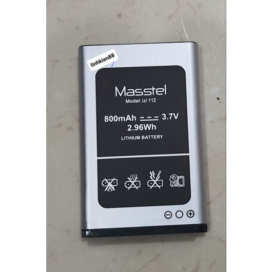 Pin Masstel izi 112  - Masstel Mới - Chính hãng
