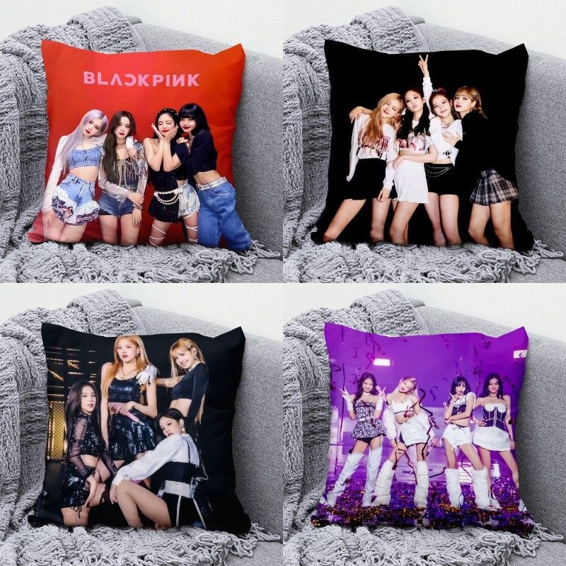 Gối Ôm Hai Mặt In Hình Nhóm Nhạc blackpink lisa jisoo jennie