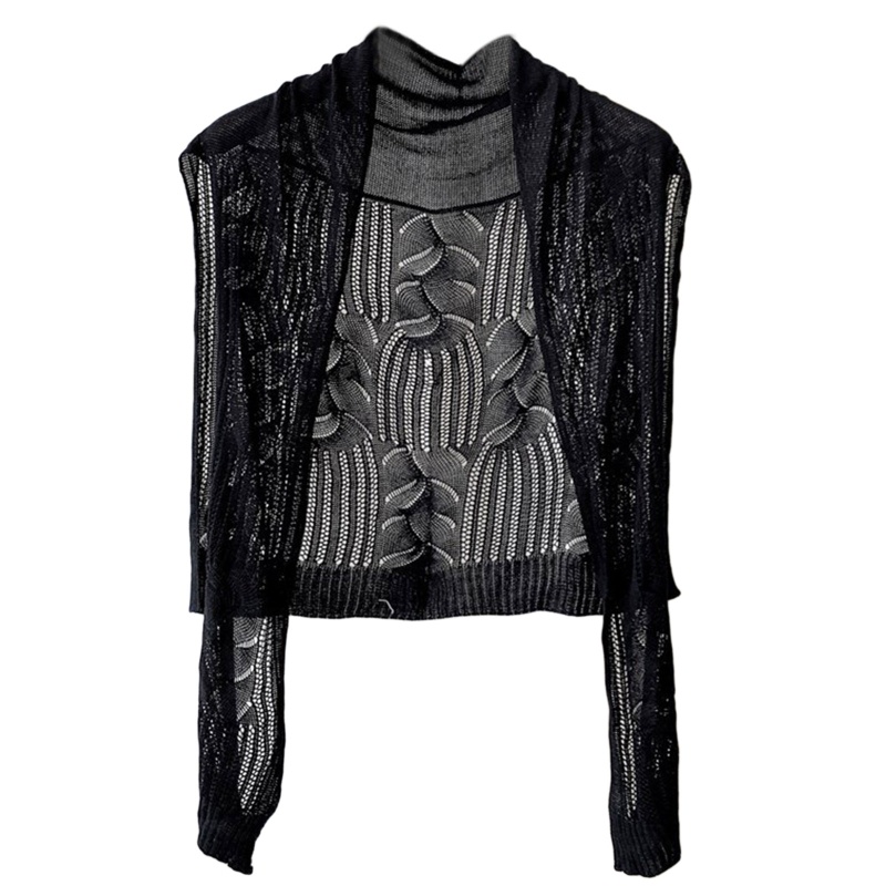 Áo Choàng Chống Nắng Dáng Ngắn Siêu Nhẹ Thời Trang Đi Biển Cho Nữ