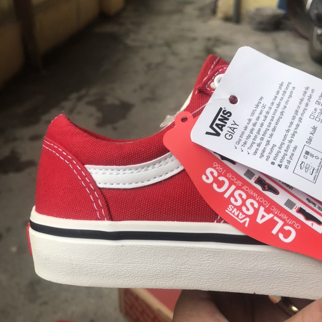 Giày THỂ THAO Đỏ tươi