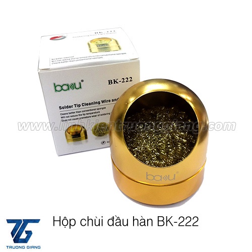 Hộp Bùi Nhùi Sắt Vệ Sinh Đầu Hàn