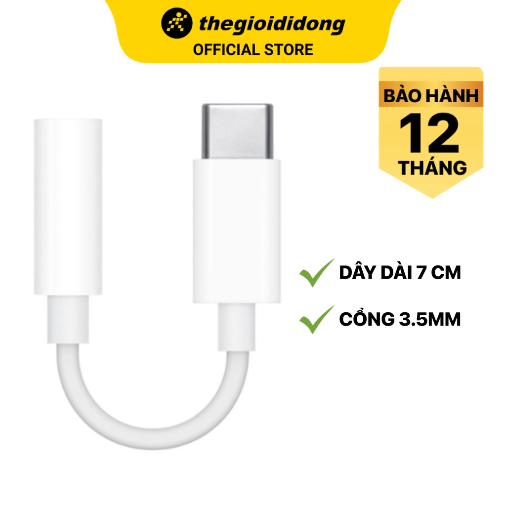 Cáp chuyển đổi Type C sang 3.5mm Samsung EE-UC10JUW Trắng