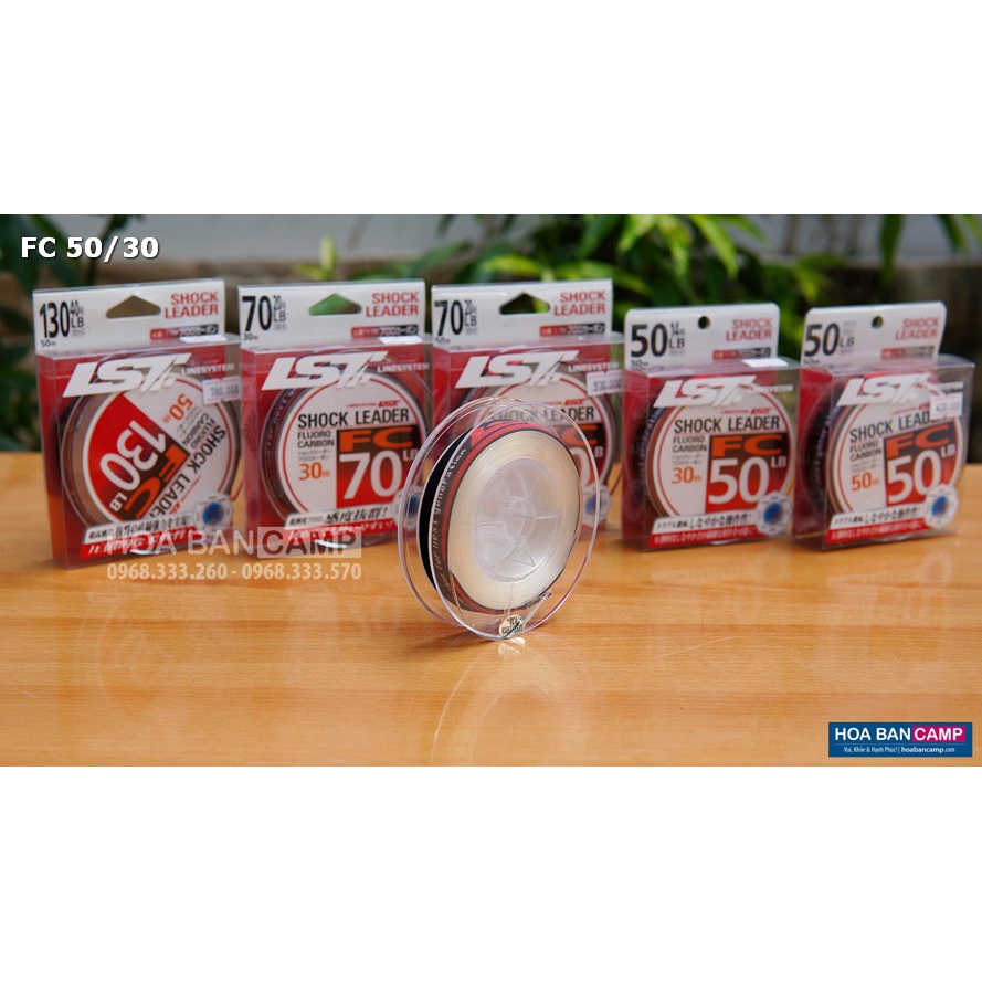 Dây Linesystem LST Shock Leader FC 50/30
