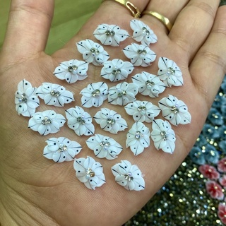 hoa bột nail hoa tay mẫu mới