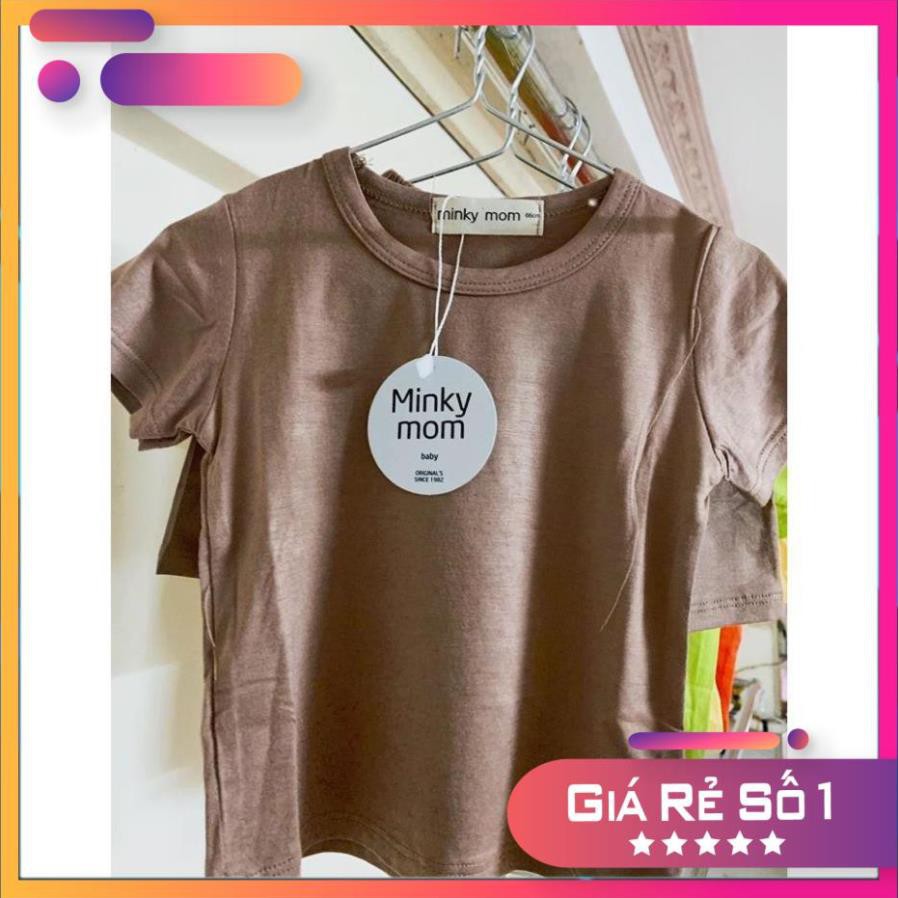 Bộ Minky Mom Cộc Tay Chất Thun Lạnh siêu mềm mịn thoáng mát