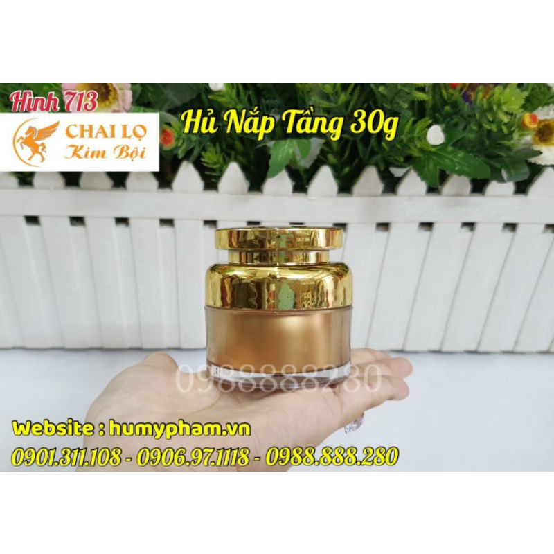 HỦ ĐỰNG KEM FACE NẮP TẦNG 10g và 30g