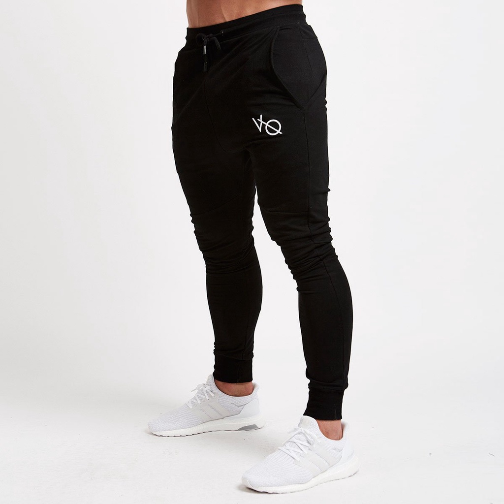 Quần Jogger Nam Tập Gym VQ Chất Nỉ Thun Cotton Cao Cấp Co Dãn 4 Chiều