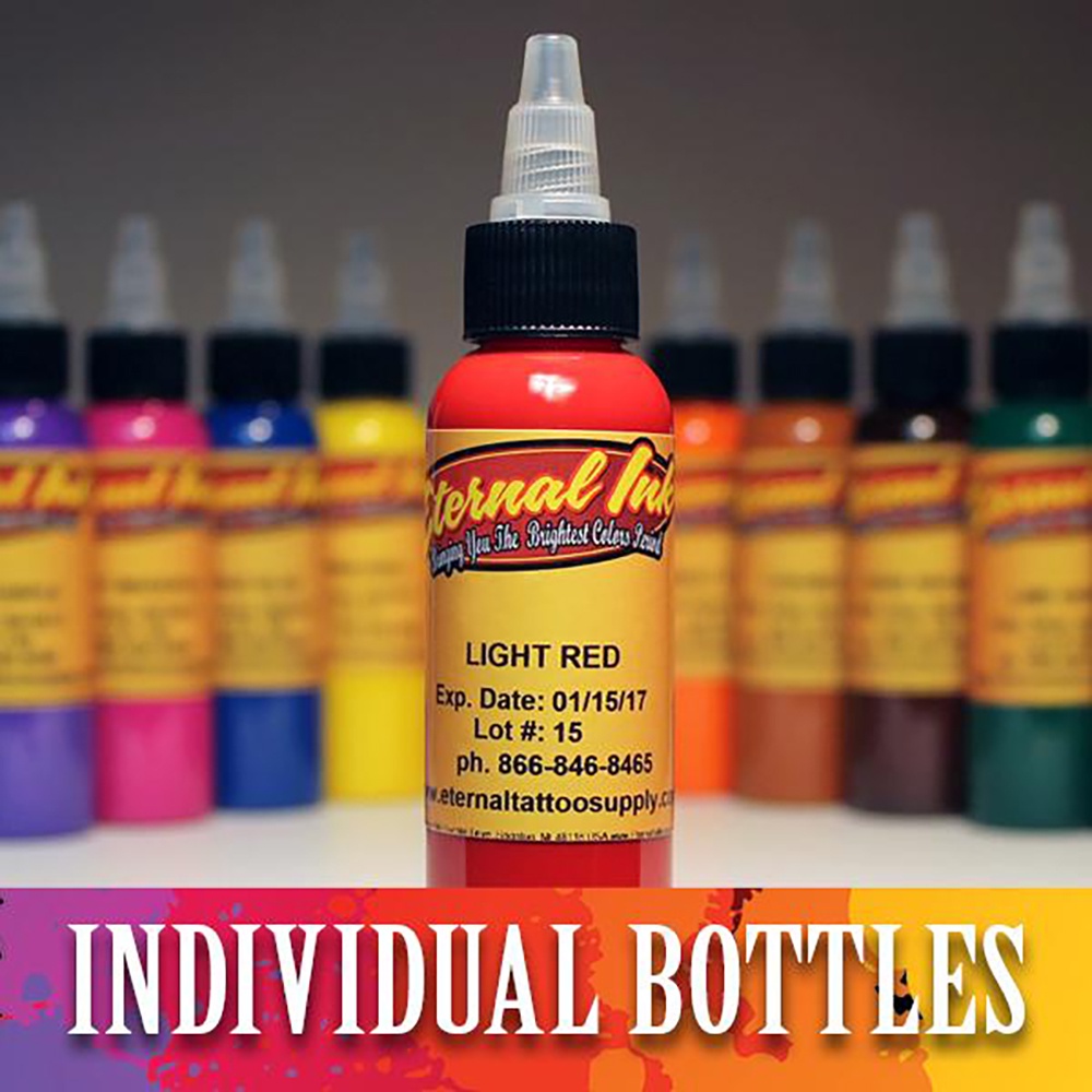 Hộp 25 Màu Mực Xăm 30Ml Chuyên Dụng