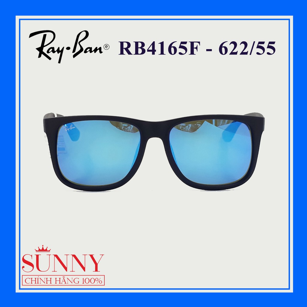 Kính mát nam nữ Rayban chính hãng-RB4165F (3 màu), thiết kế dễ đeo bảo vệ mắt