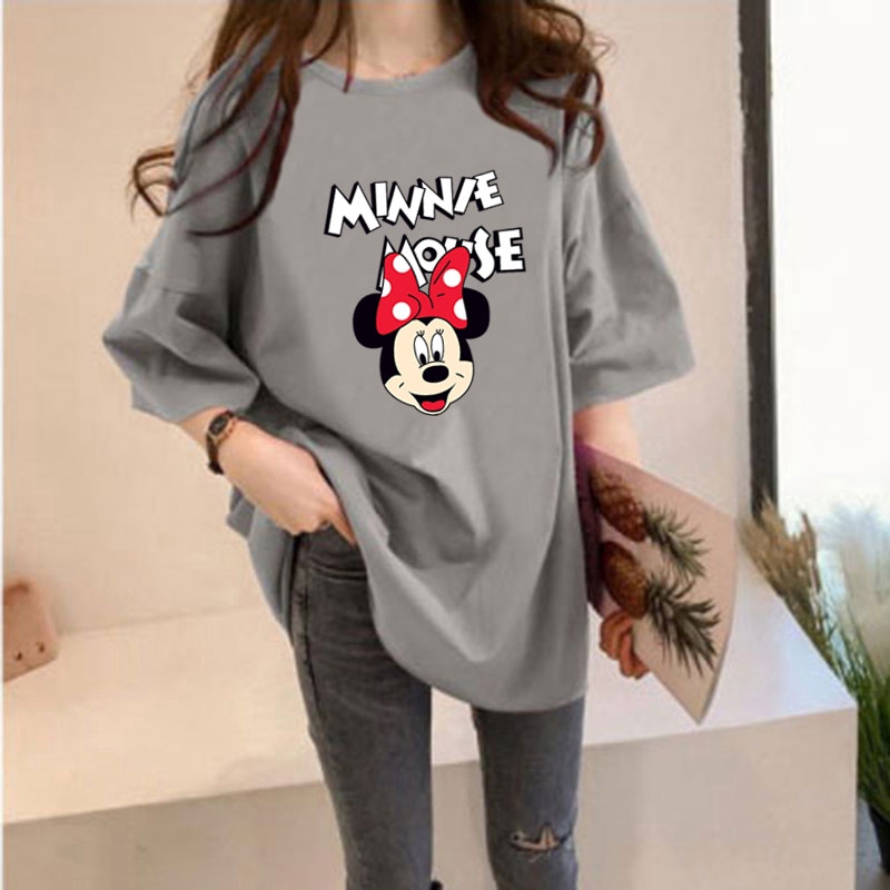 Áo thun tay ngắn thời trang Hàn Quốc dành cho nữ | BigBuy360 - bigbuy360.vn