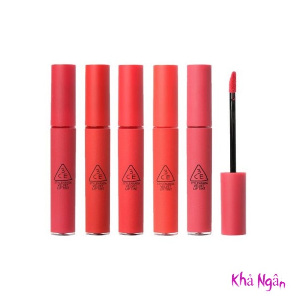 [Màu Mới 2021] Son kem lì 3CE Velvet Lip Tint