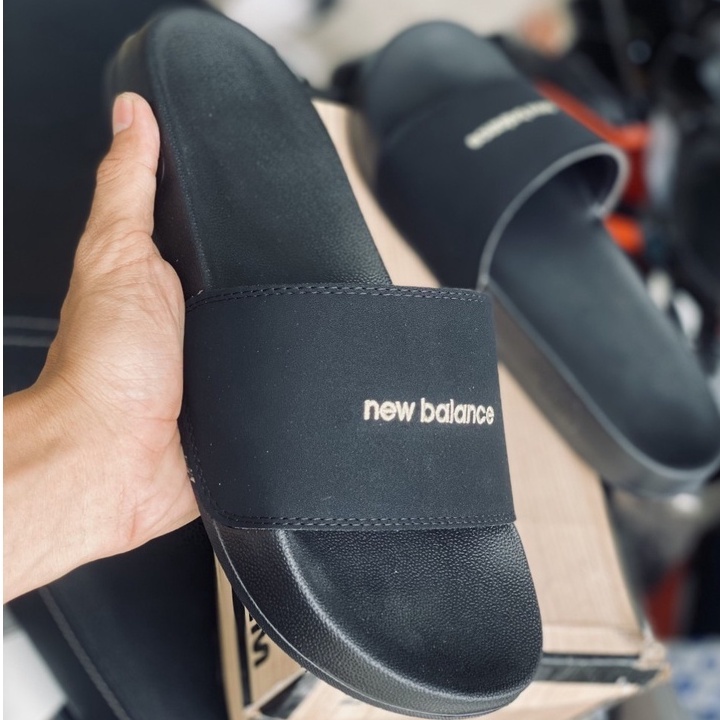 Dép Nữ Nam Quai Ngang New Balance Siêu Nhẹ - Êm Chân - Bền Đẹp phong cách thể thao