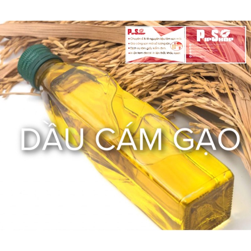 Dầu Cám Gạo Pháp (Làm Mỹ Phẩm) 500ml/1lit