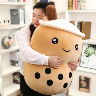 Gối Ôm Hình Ly Trà Sữa Nhồi Bông Ngộ Nghĩnh Đáng Yêu